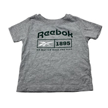 Load image into Gallery viewer, Unisex Reebok, grey marle tee / top, EUC, size 1,  