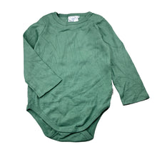 Load image into Gallery viewer, Unisex Sprout, ribbed organic cotton blend bodysuit / romper, EUC, size 2,  