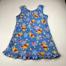 Load image into Gallery viewer, Girls Disney, Winnie the Pooh satin night dress / nightie, FUC, size 6,  