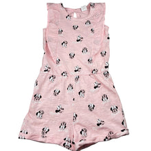 Load image into Gallery viewer, Girls Disney, Minnie Mouse cotton playsuit, EUC, size 7,  