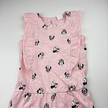 Load image into Gallery viewer, Girls Disney, Minnie Mouse cotton playsuit, EUC, size 7,  