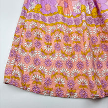 Load image into Gallery viewer, Girls Ekos, handmade lightweight floral summer dress, EUC, size 5-6, L: 58cm
