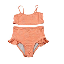 Load image into Gallery viewer, Girls Cotton On, 2 piece swim set, discolouration on back, FUC, size 6,  