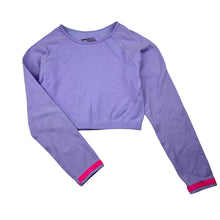 Load image into Gallery viewer, Girls Anko, cropped, long sleeve activewear top, EUC, size 7,  