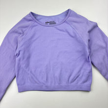 Load image into Gallery viewer, Girls Anko, cropped, long sleeve activewear top, EUC, size 7,  