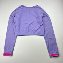 Load image into Gallery viewer, Girls Anko, cropped, long sleeve activewear top, EUC, size 7,  
