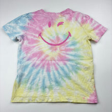 Load image into Gallery viewer, Girls Cotton On, tie dyed cotton tee / top, small mark on back, FUC, size 3,  