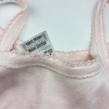 Load image into Gallery viewer, Girls Bonds, pink cotton singlet top, GUC, size 4,  
