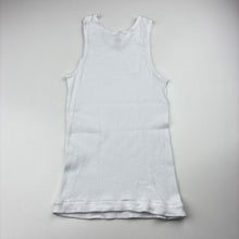 Load image into Gallery viewer, Unisex Bonds, white cotton chesty singlet top, GUC, size 8,  