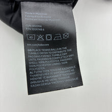 Load image into Gallery viewer, Unisex H&amp;M, black hooded puffer jacket / coat, GUC, size 1,  