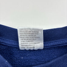 Load image into Gallery viewer, Girls Mango, navy fleece lined sweater / jumper, pilling, FUC, size 4,  