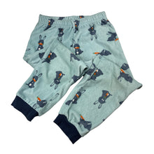 Load image into Gallery viewer, Unisex Anko, fleece pyjama pants / bottoms, rabbits, FUC, size 5,  