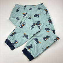 Load image into Gallery viewer, Unisex Anko, fleece pyjama pants / bottoms, rabbits, FUC, size 5,  