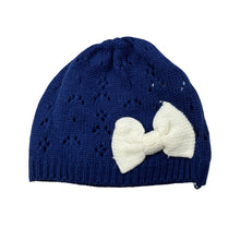 Load image into Gallery viewer, Girls Pumpkin Patch, knitted hat / beanie, circumference: 50cm - 53cm, EUC, size 1-3,  