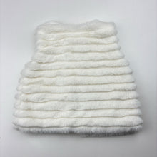 Load image into Gallery viewer, Girls Ollie's Place, cotton lined faux fur vest, EUC, size 000,  
