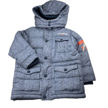 Load image into Gallery viewer, Boys H&amp;M, thick hooded puffer jacket / coat, GUC, size 5,  