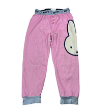 Load image into Gallery viewer, Girls Cotton On, Miffy fleece pyjama pants, *marks on cuffs*, FUC, size 3,  