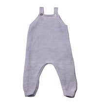 Load image into Gallery viewer, Girls Seed, knitted cotton overalls, *mild discolouration neck*, FUC, size 000,  
