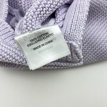 Load image into Gallery viewer, Girls Seed, knitted cotton overalls, *mild discolouration neck*, FUC, size 000,  