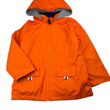 Load image into Gallery viewer, Unisex FRENCH SODA, cotton lined waterproof jacket / coat, *small marks front*, FUC, size 5-6,  