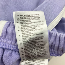 Load image into Gallery viewer, Girls Adidas, fleece lined track pants, elasticated, Inside leg: 39cm, FUC, size 3-4,  