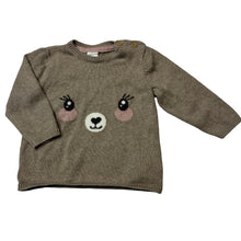Load image into Gallery viewer, Girls H&amp;M, soft feel knitted cotton sweater / jumper, EUC, size 00,  