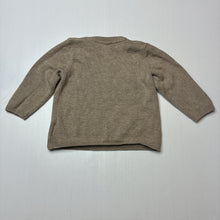 Load image into Gallery viewer, Girls H&amp;M, soft feel knitted cotton sweater / jumper, EUC, size 00,  