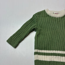 Load image into Gallery viewer, Unisex Seed, ribbed knitted cotton sweater / jumper, GUC, size 000,  