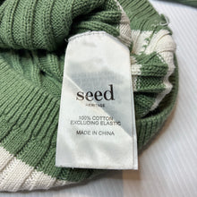 Load image into Gallery viewer, Unisex Seed, ribbed knitted cotton sweater / jumper, GUC, size 000,  