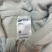 Load image into Gallery viewer, Unisex Anko, soft feel cotton zip hoodie sweater, GUC, size 0,  