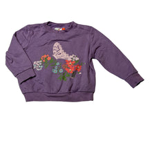 Load image into Gallery viewer, Girls Higgledee, fleece lined lightweight sweater / jumper, GUC, size 1,  