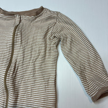 Load image into Gallery viewer, Unisex Anko, soft feel cotton zip coverall / romper, GUC, size 1,  