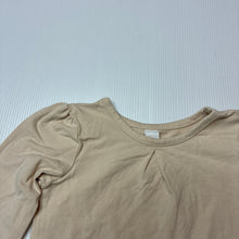 Load image into Gallery viewer, Girls Dymples, stretchy organic cotton blend long sleeve top, EUC, size 0,  