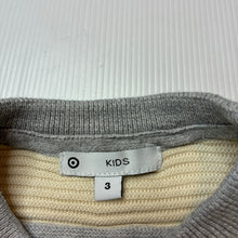Load image into Gallery viewer, Boys Target, knitted cotton sweater / jumper, GUC, size 3,  