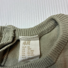 Load image into Gallery viewer, Girls H&amp;M, lightweight knitted cotton sweater / top, EUC, size 1-2,  