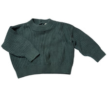 Load image into Gallery viewer, Unisex Baby Berry, chunky knit cotton sweater / jumper, EUC, size 2,  