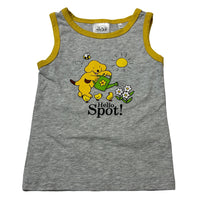Load image into Gallery viewer, Unisex Fun With Spot, stretchy singlet top, EUC, size 0,  