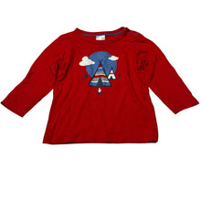 Load image into Gallery viewer, Boys Target, red cotton long sleeve tee / top, EUC, size 0,  