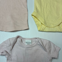 Load image into Gallery viewer, Girls Baby Berry, 2 x cotton bodysuits &amp; 1 x cotton singletsuit, EUC, size 00000,  