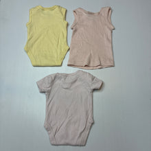 Load image into Gallery viewer, Girls Baby Berry, 2 x cotton bodysuits &amp; 1 x cotton singletsuit, EUC, size 00000,  