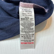 Load image into Gallery viewer, Unisex Next, cotton tee / top, dinosaur, EUC, size 1,  