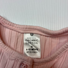 Load image into Gallery viewer, Girls Target, ribbed organic cotton blend long sleeve top, EUC, size 0,  