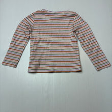 Load image into Gallery viewer, Girls KID, ribbed organic cotton blend long sleeve top, GUC, size 2,  
