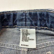 Load image into Gallery viewer, Girls H&amp;M, dark denim skirt, adjustable, GUC, size 5,  