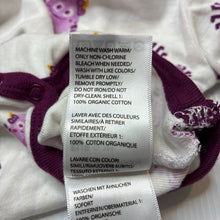 Load image into Gallery viewer, Unisex Happiest Baby, organic cotton bodysuit / romper, monsters, EUC, size 000,  