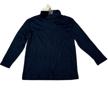 Load image into Gallery viewer, Unisex Anko, navy soft feel cotton skivvy top, NEW, size 2,  