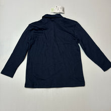 Load image into Gallery viewer, Unisex Anko, navy soft feel cotton skivvy top, NEW, size 2,  