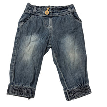 Load image into Gallery viewer, Girls Target, lightweight cotton pants, elasticated, FUC, size 0,  