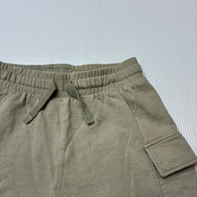 Load image into Gallery viewer, Unisex H&amp;M, soft feel organic cotton shorts, elasticated, EUC, size 2,  