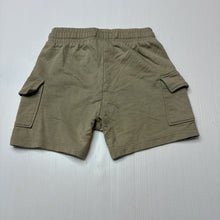 Load image into Gallery viewer, Unisex H&amp;M, soft feel organic cotton shorts, elasticated, EUC, size 2,  